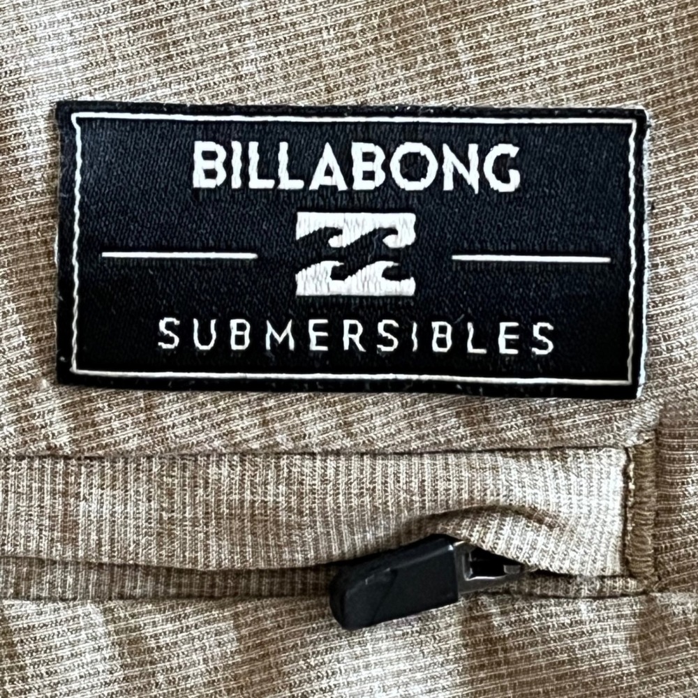 Billabong Crossfire Submersibles Hybrid Shorts Mens 36 Khaki Tan Stretch Chino - Picture 6 of 9